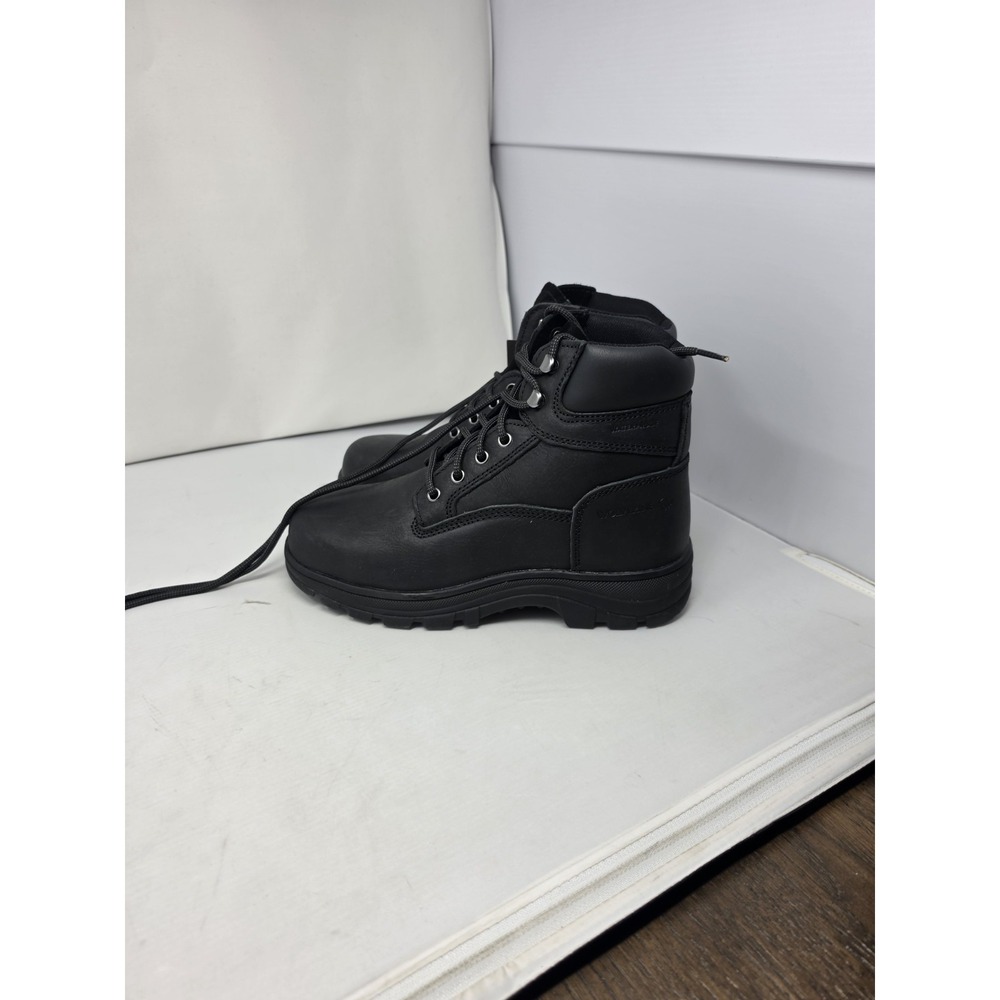 Size 8.5 - Wolverine Carlsbad 6" Steel Toe Work Boot Black - Brand New